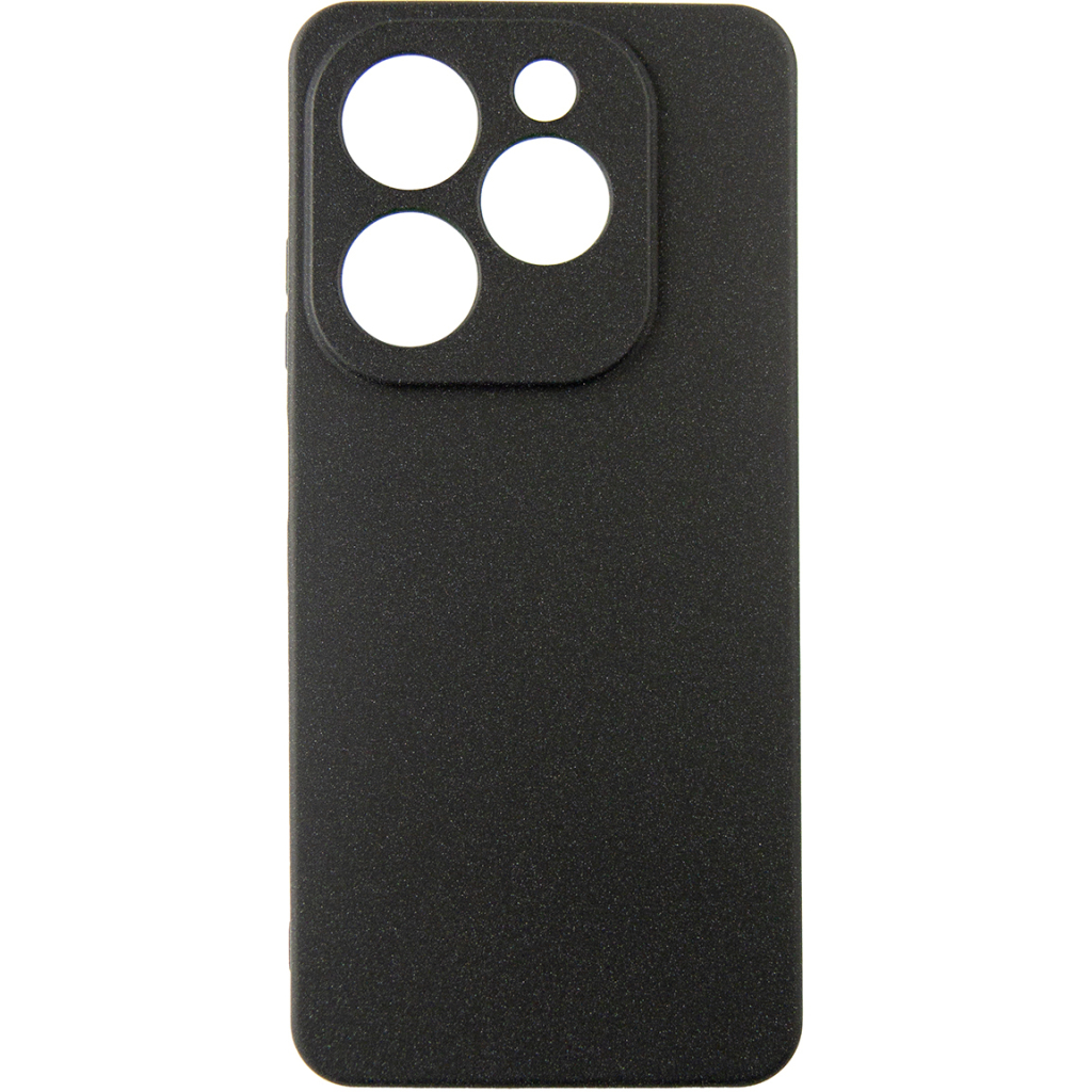 Чохол до мобільного телефона Dengos Carbon Infinix Smart 8 Plus (black) (DG-TPU-CRBN-218) - зображення 1