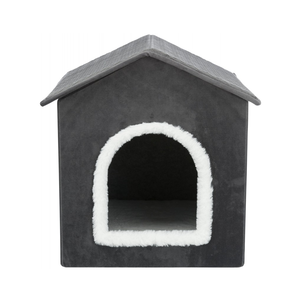 Будиночок для тварин Trixie Лівія 38х41х44 см темно-сірий (4057589379115) - изображение 2