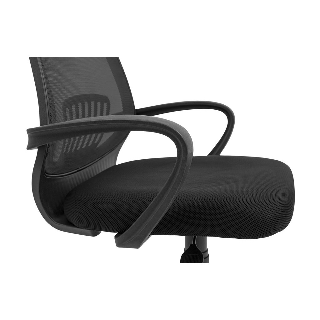Офісне крісло Richman Стар Хром Піастра Сітка чорна (ADD0003153) - зображення 5