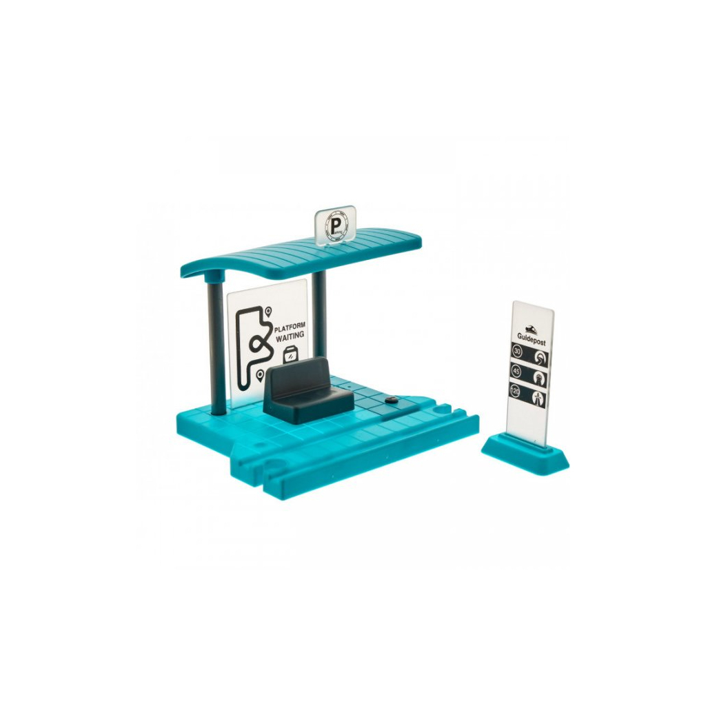 Залізниця ZIPP Toys Міський експрес 103 деталі Зелений (AU3880AB) - зображення 7