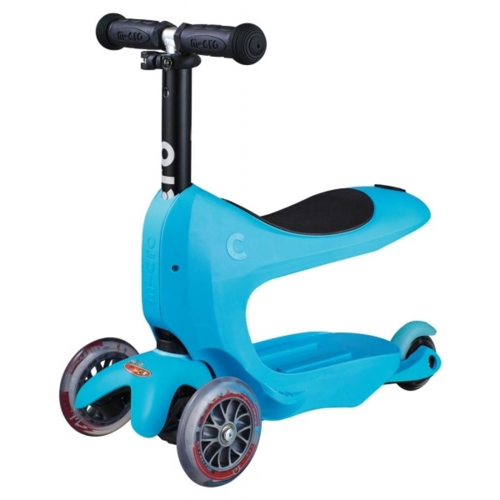Самокат Micro Mini 2go Deluxe Blue Plus (MMD034) - зображення 5
