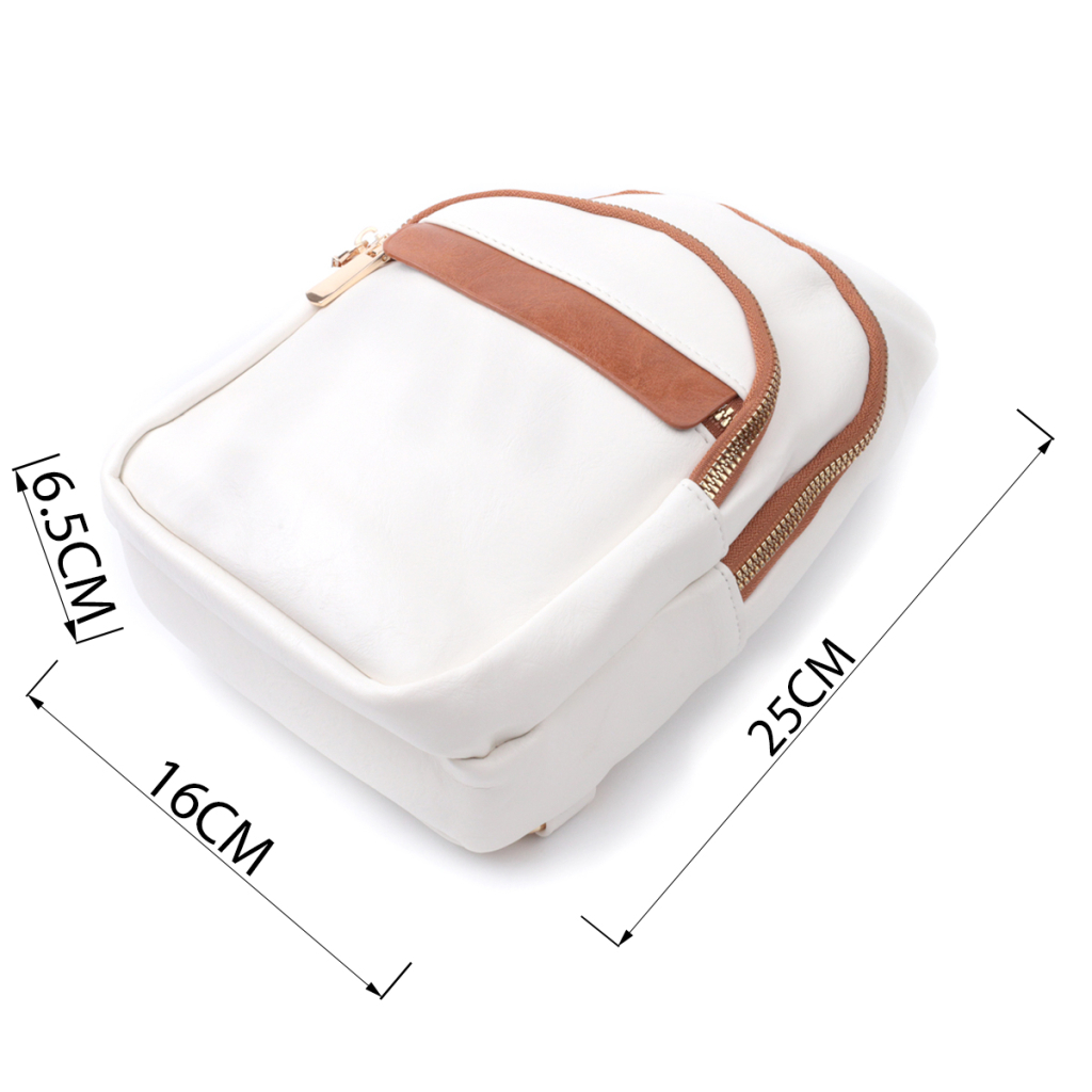 Сумка Vintage Жіноча з однією лямкою через плече з гладкої екошкіри Біла (22768) - зображення 3