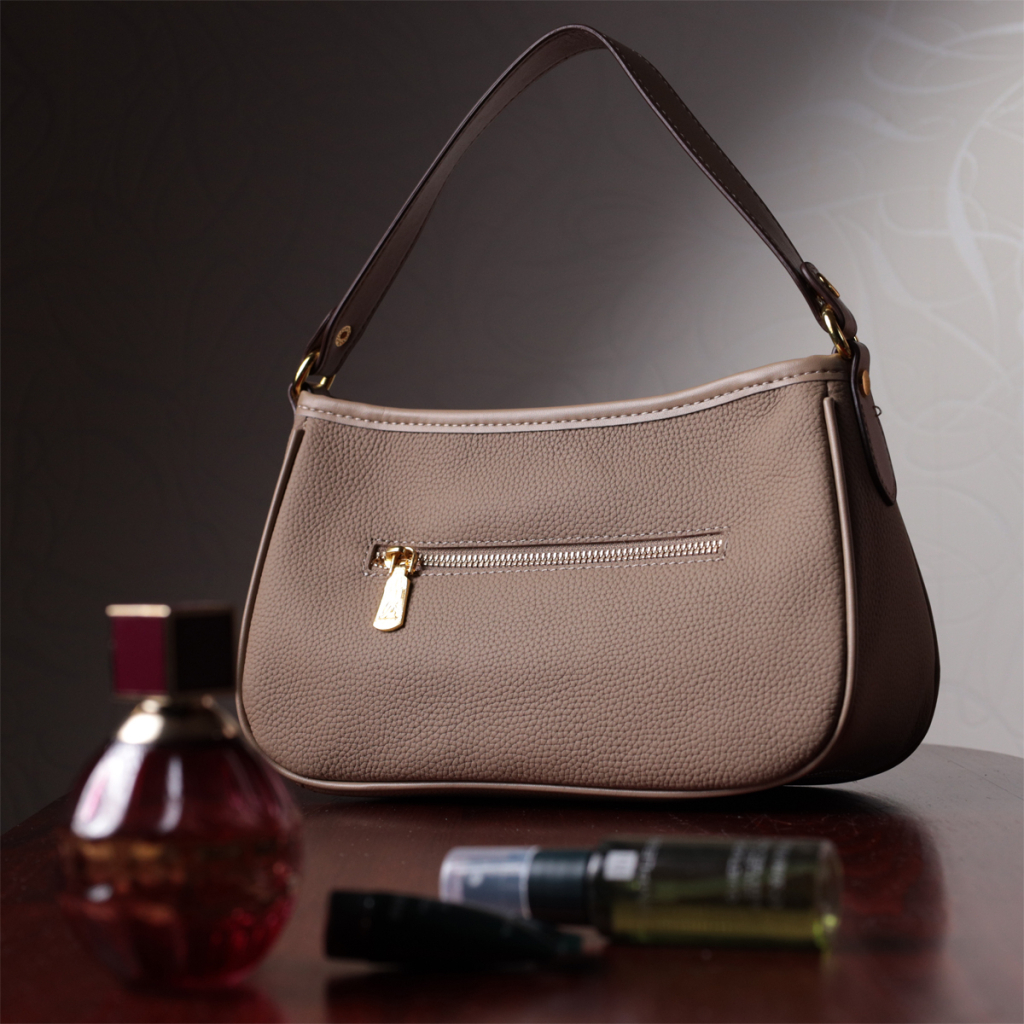 Сумка Vintage Жіноча з двома ручками із натуральної шкіри Бежева (22632) - зображення 12