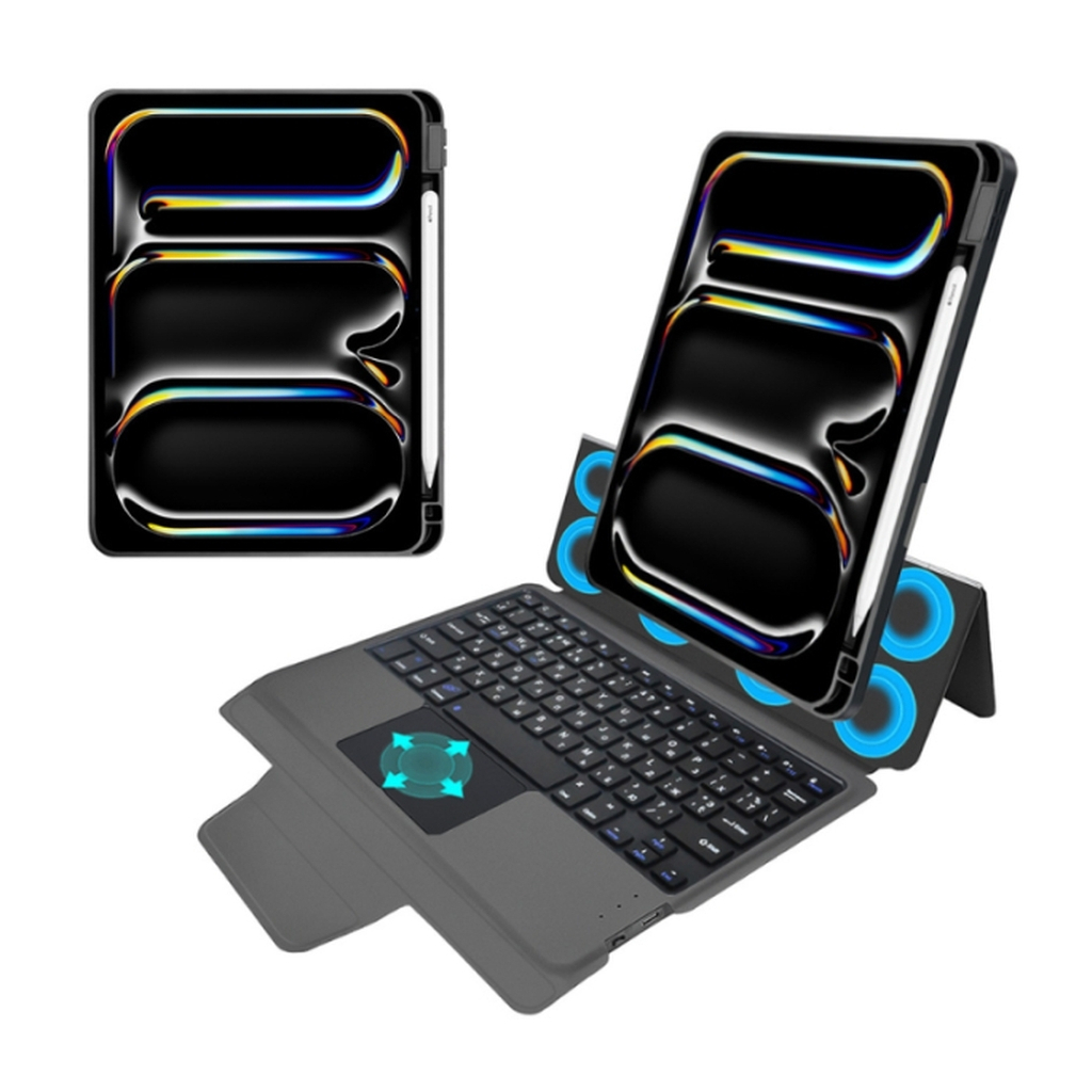 Чохол до планшета AirOn Premium iPad Pro 13 2024 + keyboard (4822352781231) - изображение 7