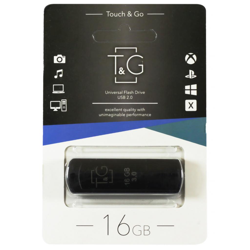 USB флеш накопичувач T&G 16GB 011 Classic Series Black USB 3.0 (TG011-16GB3BK) - зображення 2