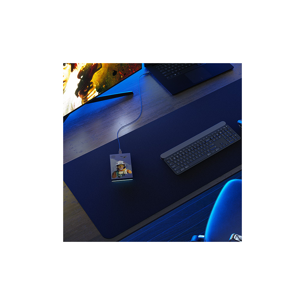 Зовнішній жорсткий диск 2.5" 2TB Luke Skywalker FireCuda Gaming Drive Seagate (STKL2000412) - зображення 6