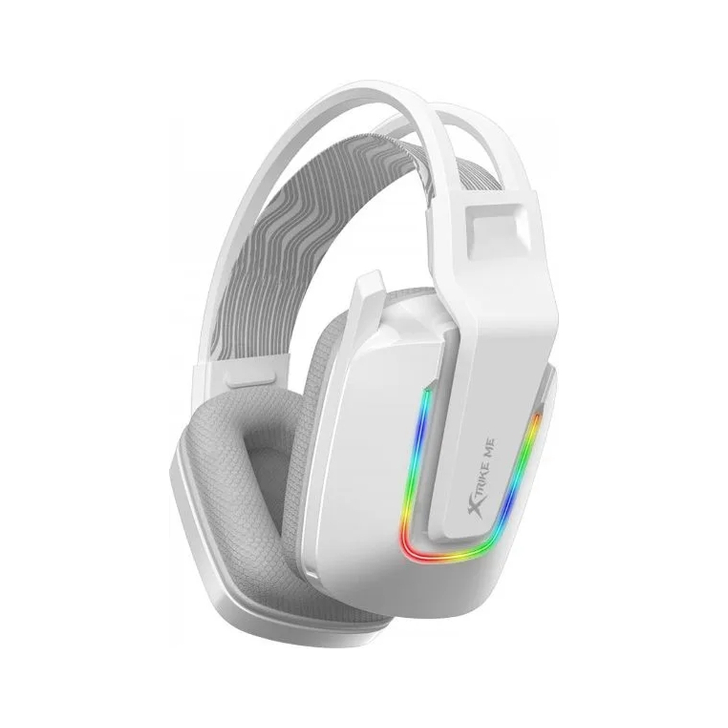 Навушники Xtrike ME GH-712 RGB White (GH-712WH) - зображення 1