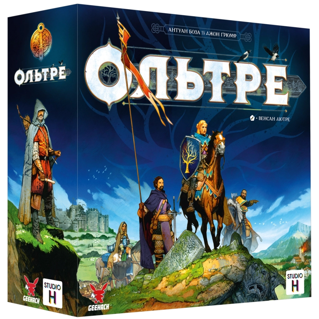 Настільна гра Geekach Games Ольтре (Oltree) (укр.) + унікальне промо! українська (GKCH100OL) - зображення 1
