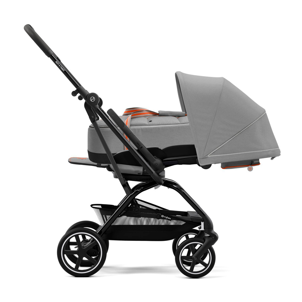Коляска Cybex Eezy S Twist+ 2 BLK Lava Grey (з бампером) (522003769) - зображення 2