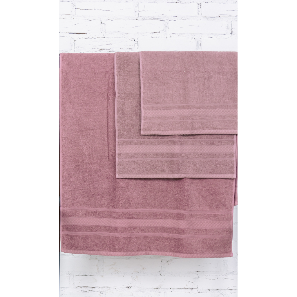 Рушник MirSon набір банних №5083 Elite SoftNess Violet 50х90, 70х140, 100х150 (2200003182897) - зображення 3