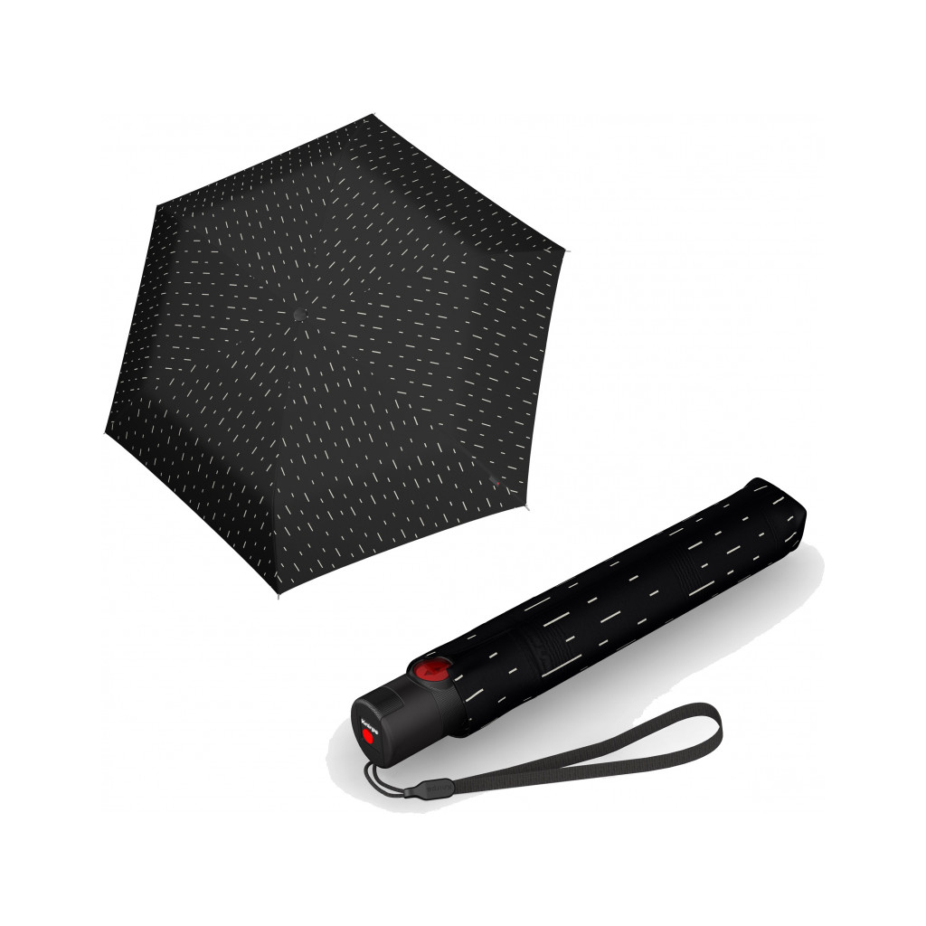 Парасоля Knirps U.200 Rain Black (Kn95 2200 8472) - зображення 1