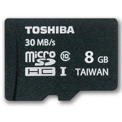 Карта пам'яті Toshiba 8Gb microSDHC class 10 UHS-I (SD-C008UHS1(6A) - зображення 1