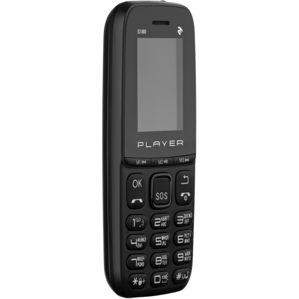 Мобільний телефон 2E S180 2021 Black (688130243377) - зображення 4