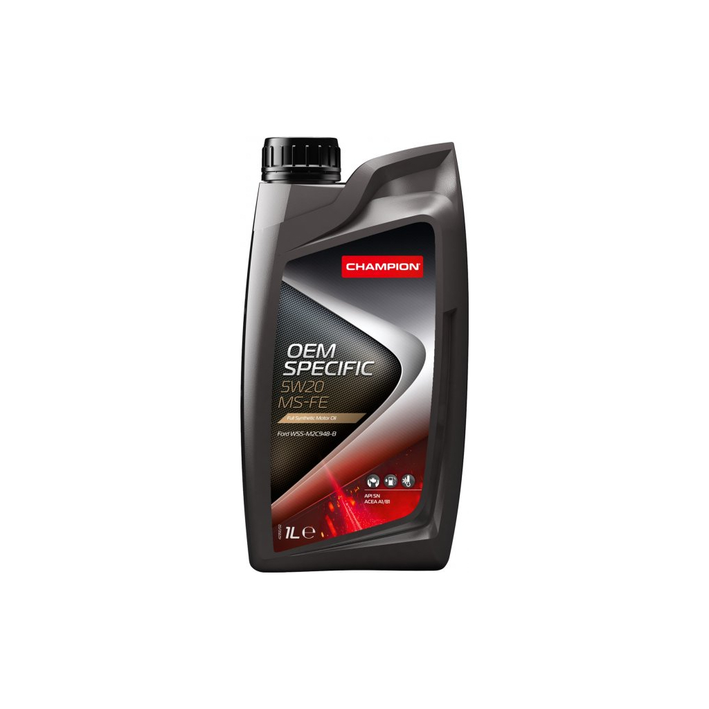 Моторна олива Champion OEM SPECIFIC 5W20 MS-FE 1L (8226748) - изображение 1
