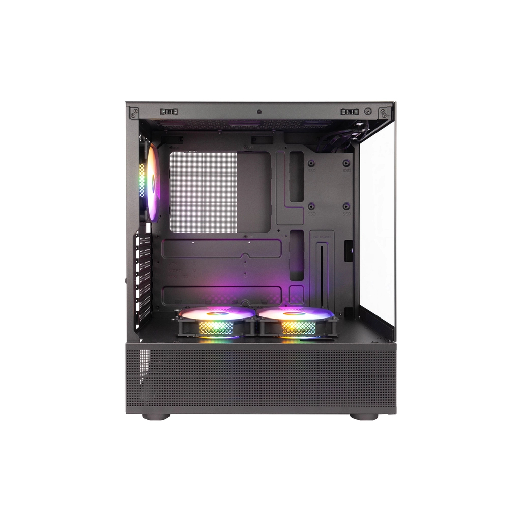 Корпус 1stPlayer Mi7-A-BK-2F7R-1F7 - зображення 2