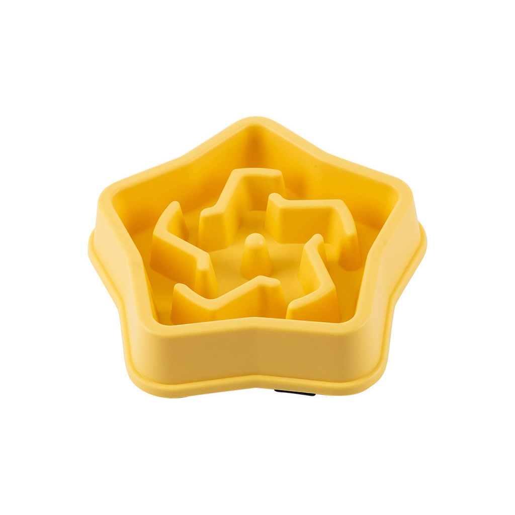 Посуд для собак WahoPet slow feeder миска-лабіринт (жовта) (2700000021149) - зображення 1