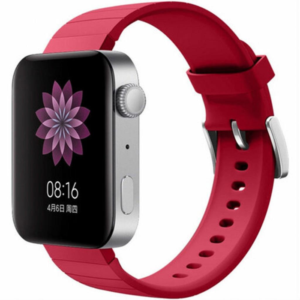 Ремінець до смарт-годинника BeCover Silicone для Xiaomi Mi Watch Red (704520) - зображення 1