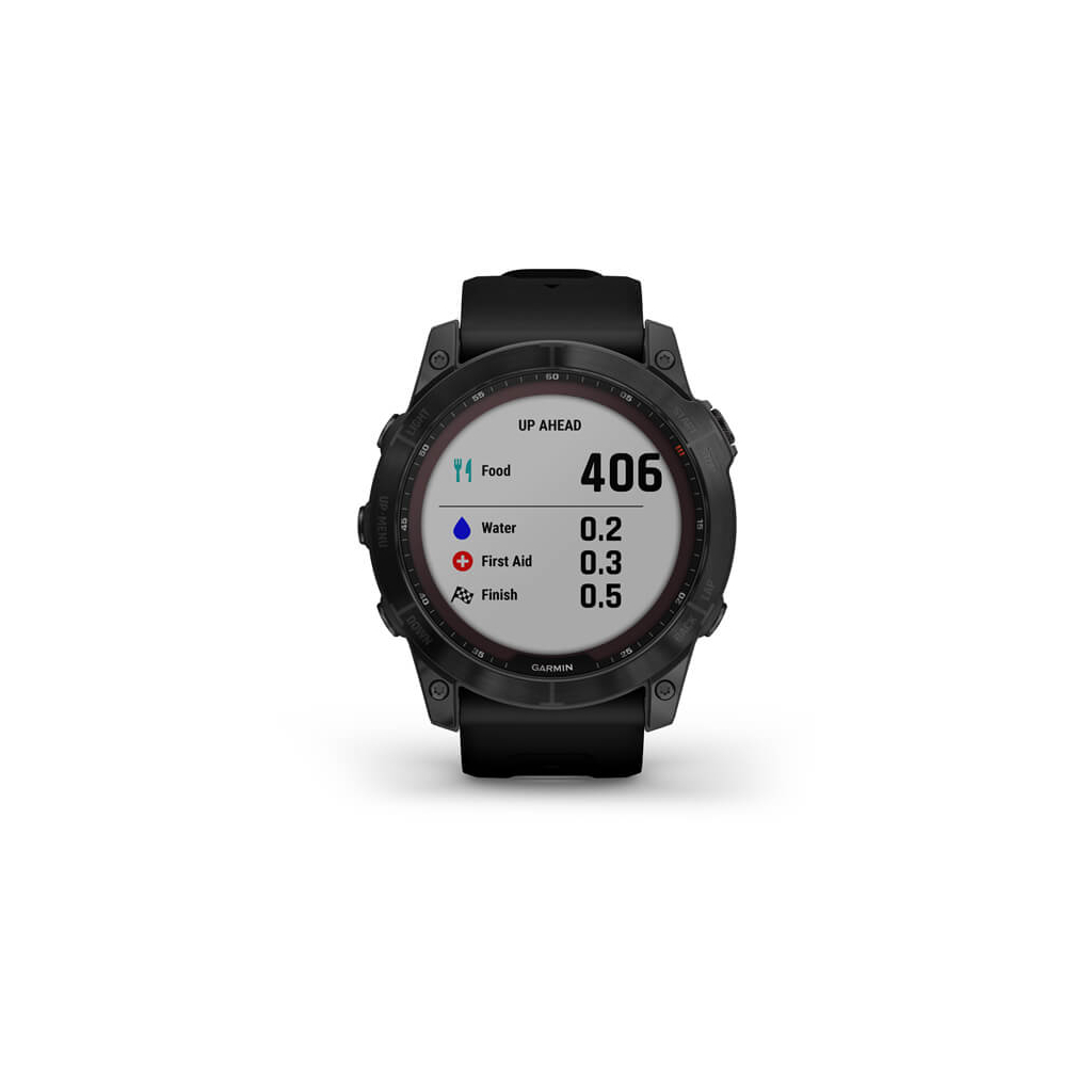 Смарт-годинник Garmin fenix 7X Sapph Sol Black DLC Ti w/ Black Band, GPS (010-02541-23) - зображення 8