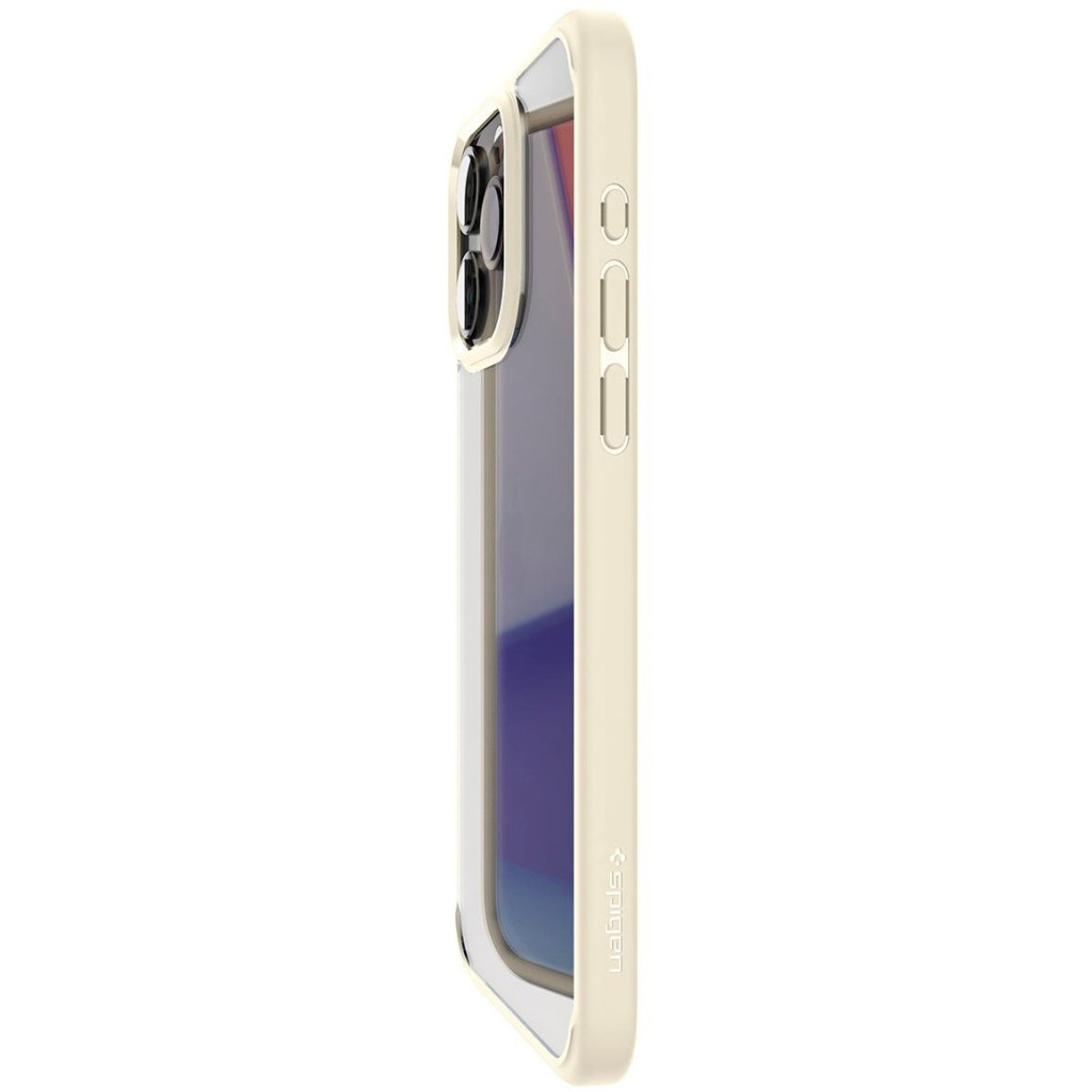 Чохол до мобільного телефона Spigen Apple iPhone 15 Pro Ultra Hybrid Mute Beige (ACS06712) - зображення 5