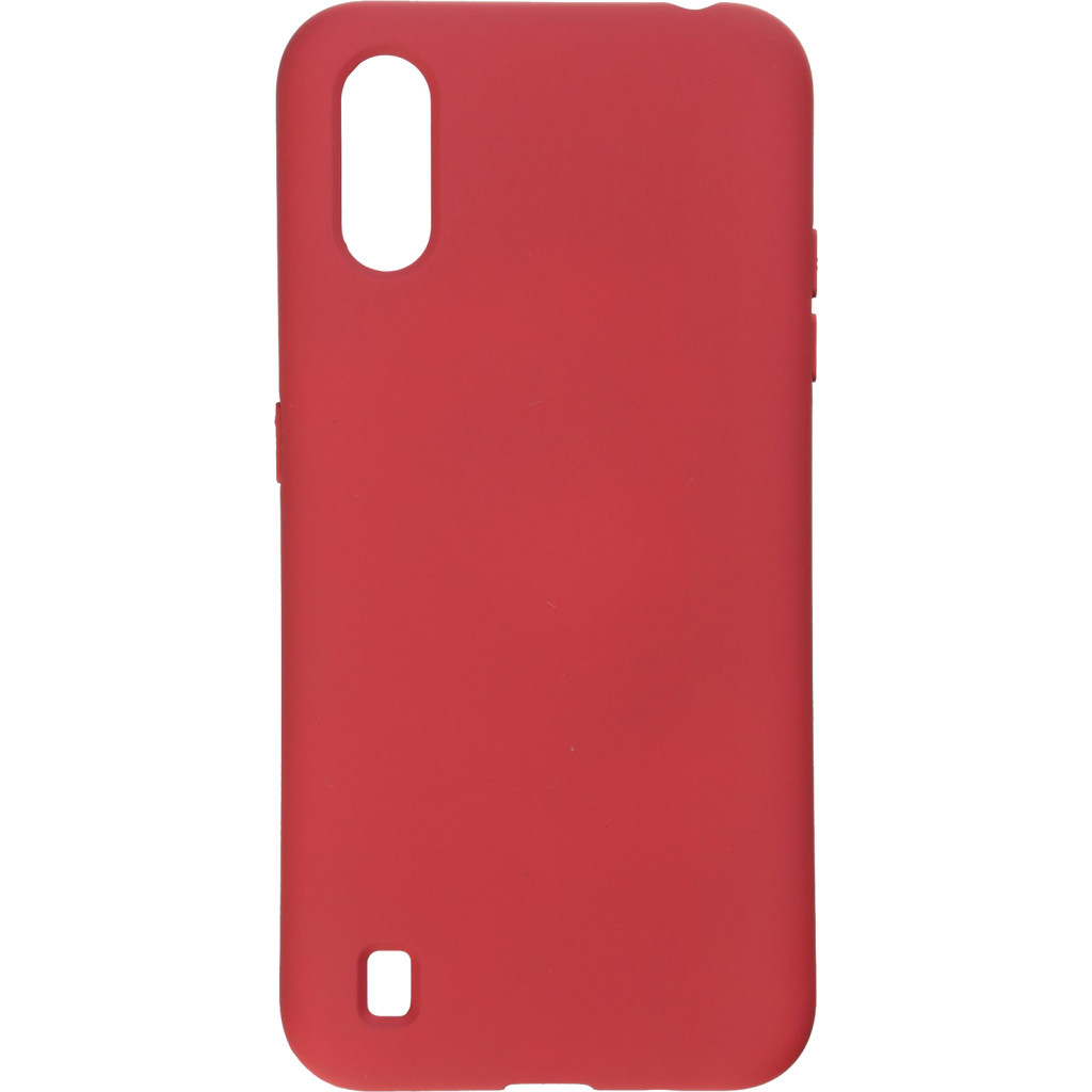 Чохол до мобільного телефона Armorstandart ICON Case Samsung A01 Red (ARM56330) - зображення 1