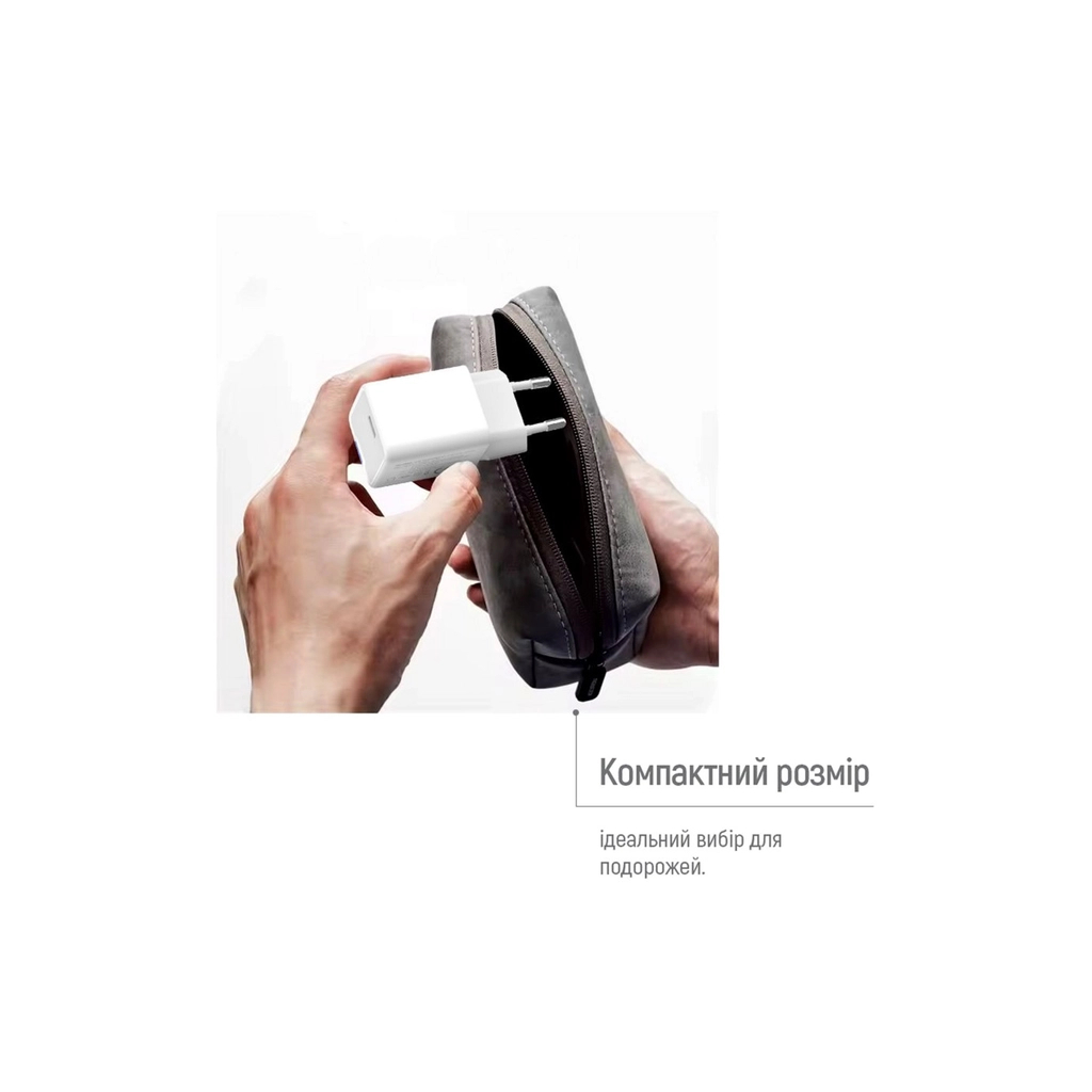 Зарядний пристрій ColorWay GaN Mini 45W PD Port PPS USB-C white (CW-CHS057PD-WT) - зображення 11