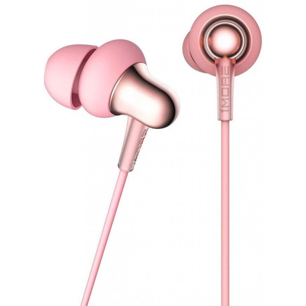 Навушники 1MORE E1025 Stylish Dual-dynamic Driver Pink (E1025-PINK) - зображення 2