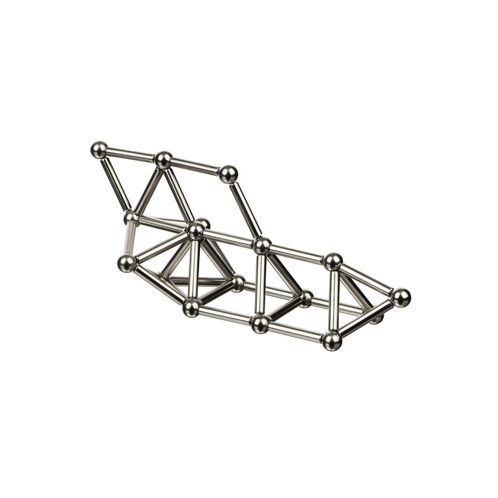 Конструктор Magplayer магнітний набір 66 ел. (MPS-66) - зображення 4