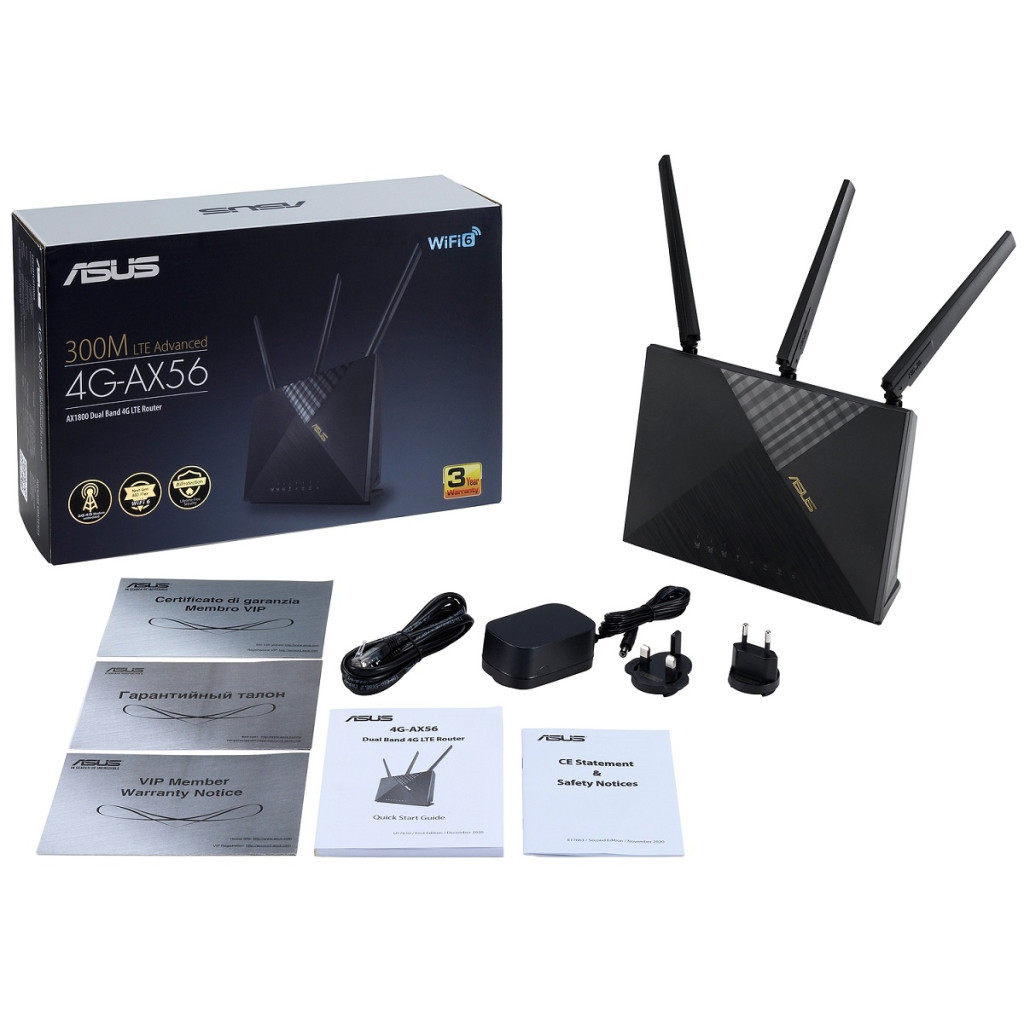 Маршрутизатор ASUS 4G-AX56 - зображення 7