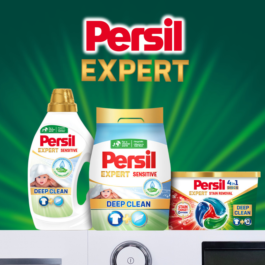 Пральний порошок Persil Expert Deep Clean Автомат Sensitive 2.7 кг (9000101804836) - зображення 7