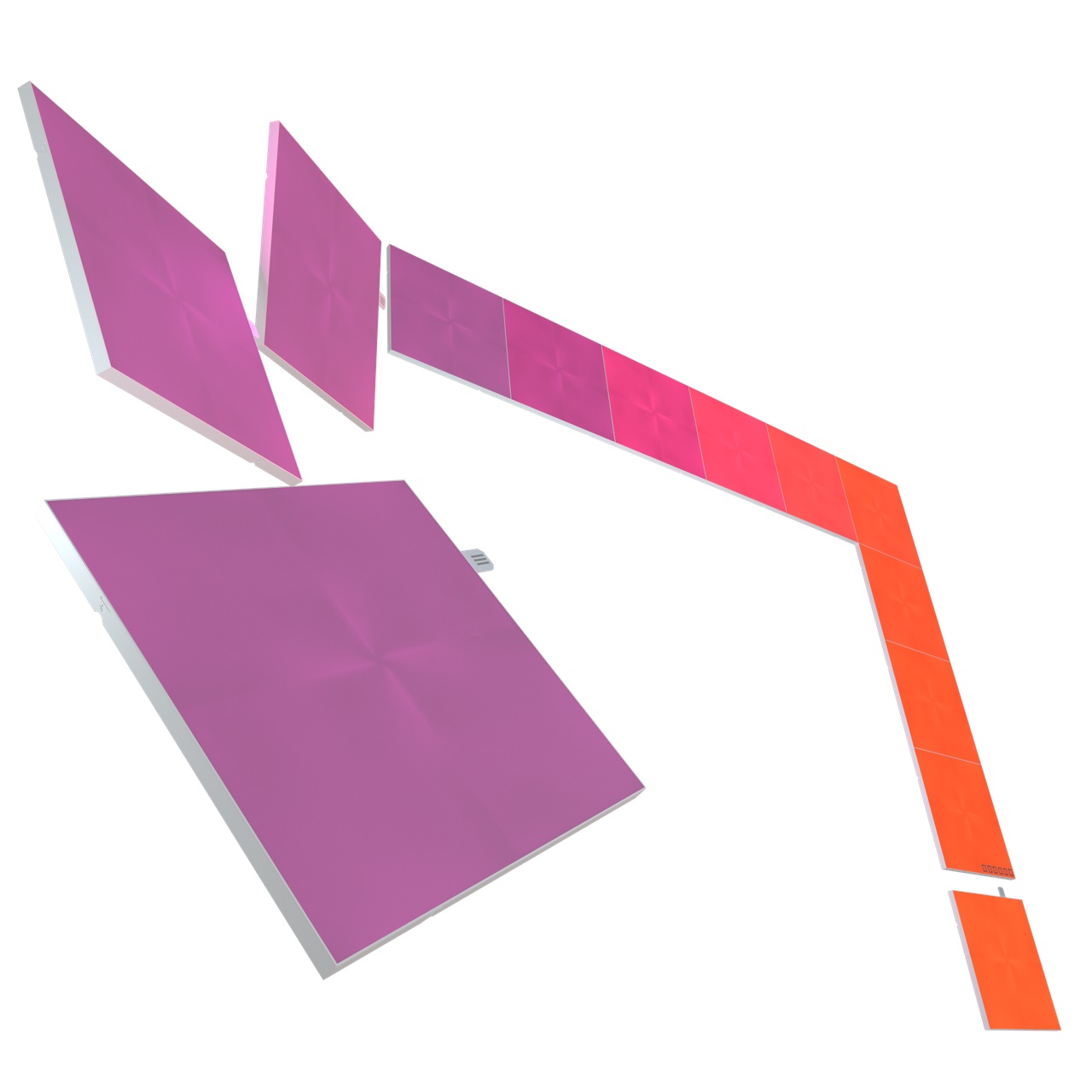 Пакет розширення Nanoleaf Canvas Expansion Pack Apple HomeKit, 4 шт. (NL29-0001SW-4PK) - зображення 3