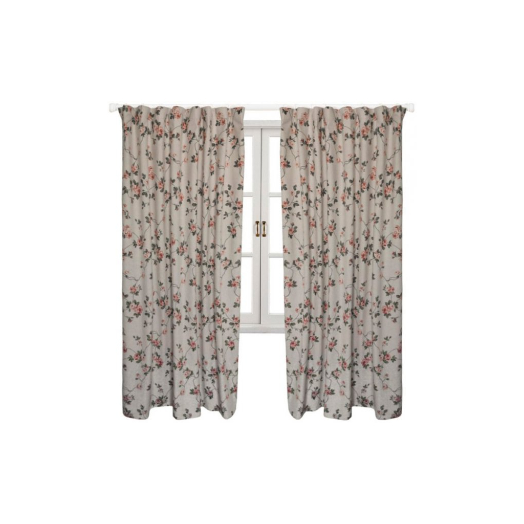 Штора Прованс комплект Глорія Квіти 136х170 см 2 шт (14614) - зображення 2