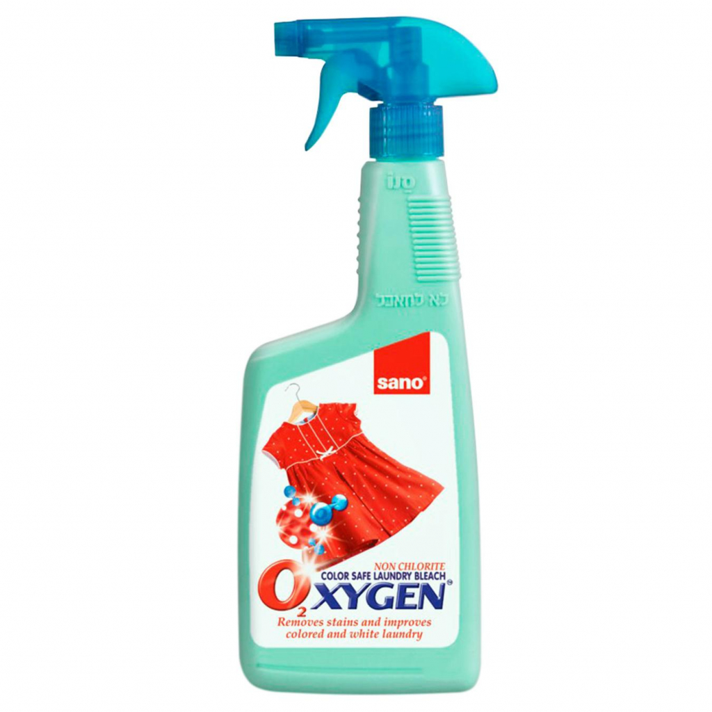 Засіб для видалення плям Sano Oxygen Stain Remover 750 мл (7290005430602) - зображення 1