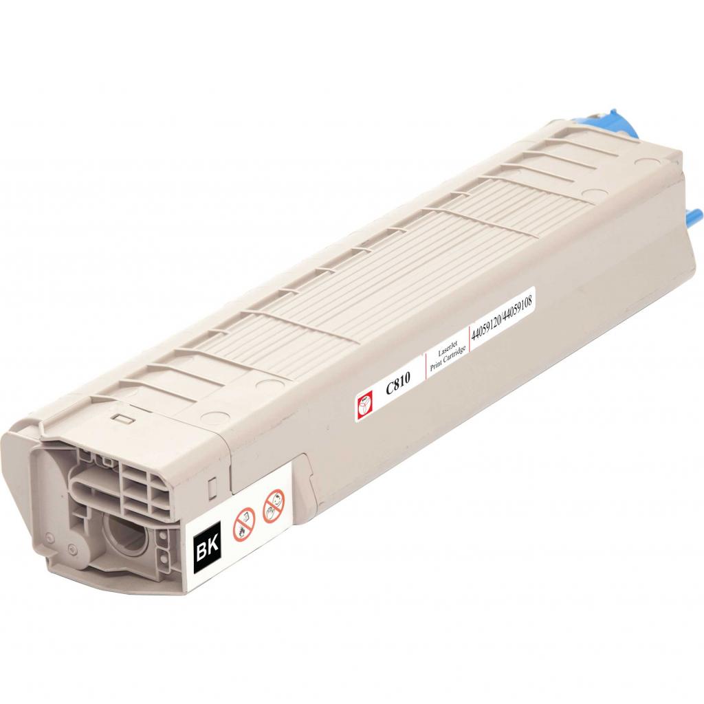 Тонер-картридж BASF OKI C810 Black 44059120/44059108 (KT-C810K) - зображення 3