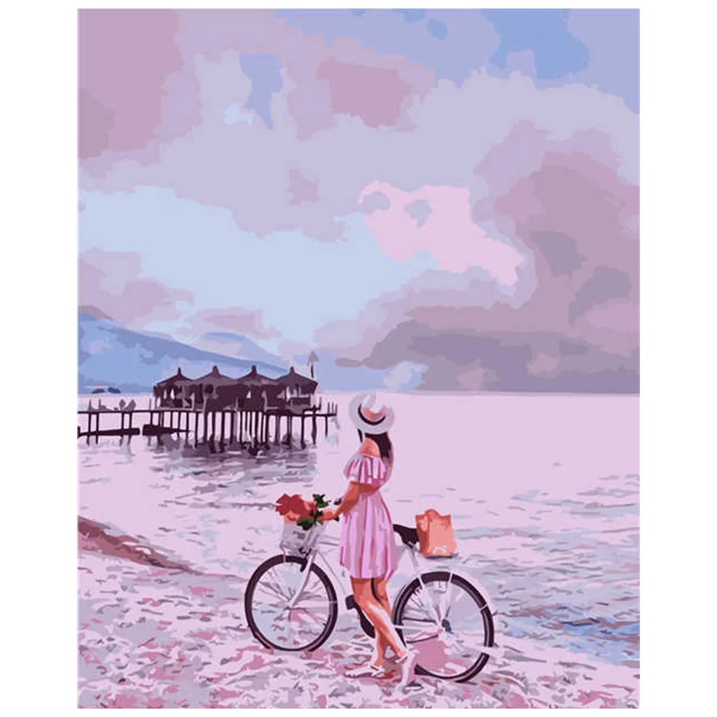 Картина по номерам Strateg На березі моря 40х50 см (VA-2998) - зображення 1