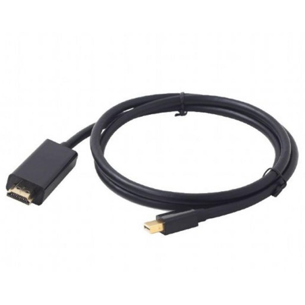 Кабель мультимедійний miniDisplayPort to HDMI 1.8m Cablexpert (CC-mDP-HDMI-6) - зображення 2
