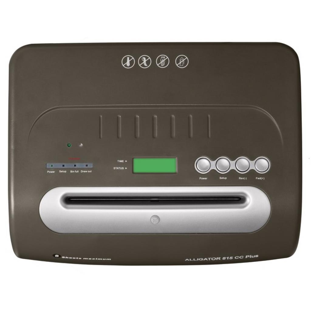 Знищувач документів Alligator 815 CC+ (3x20mm) (6020105) - зображення 3