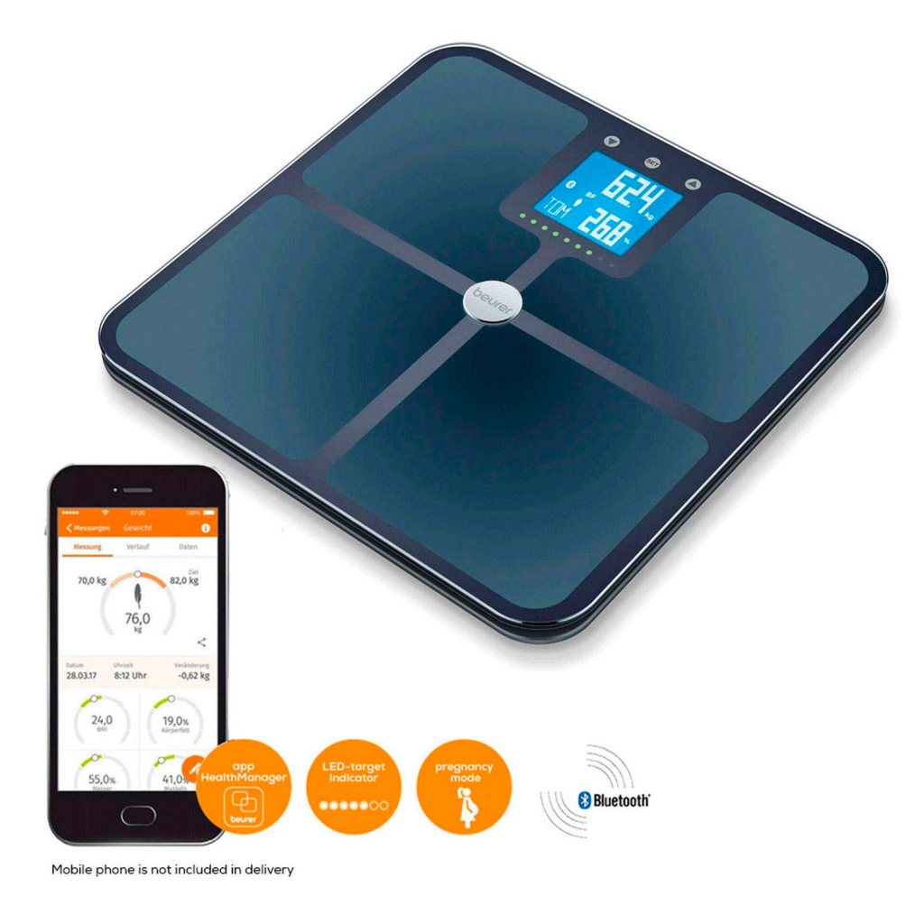 Ваги підлогові Beurer BF 950 black - зображення 3