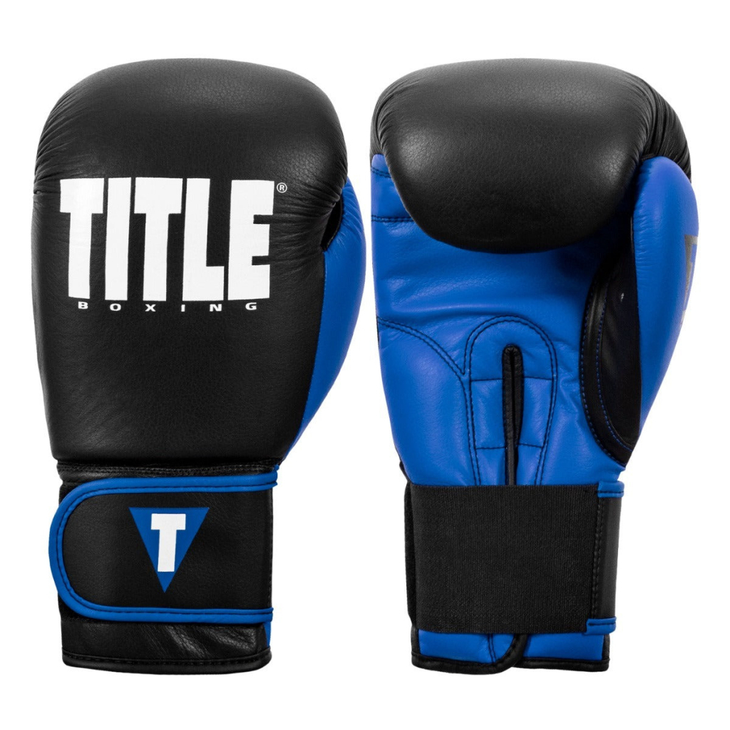 Боксерські рукавички Title Boxing Dynamic Strike Black/Blue 14 oz (XDBG 14 BK/BL) - зображення 5