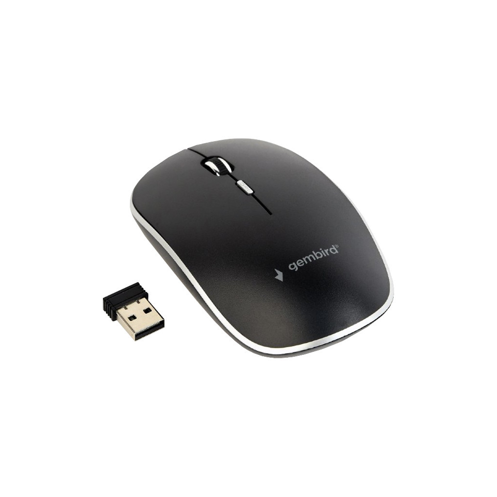 Мишка Gembird MUSW-4B-01 Black (MUSW-4B-01) - зображення 2