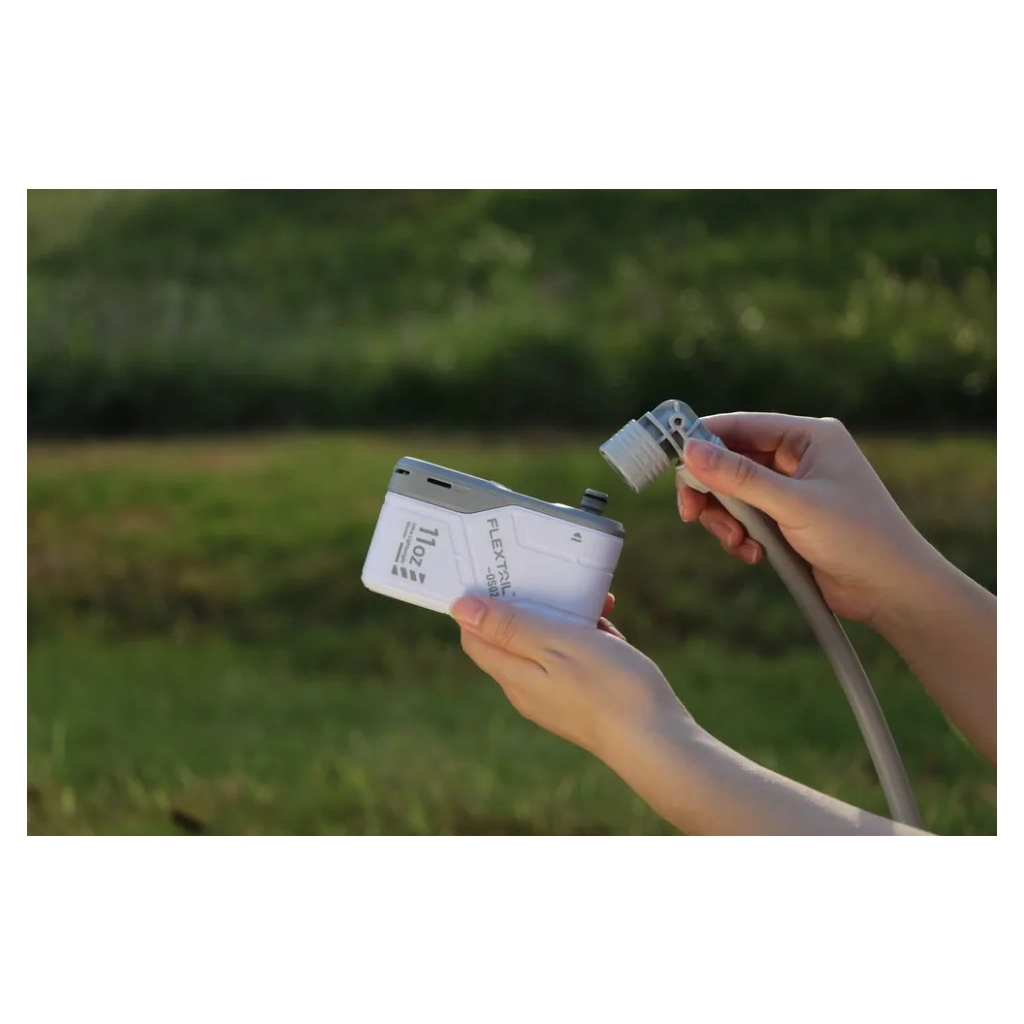 Душ портативний Flextail Max Shower з насосом на акумуляторі білий (6975755962535) - picture 7