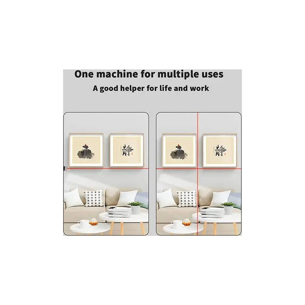 Кутомір Protester цифровий багатофункціональний із лазером, 4*90° (5342) - изображение 4