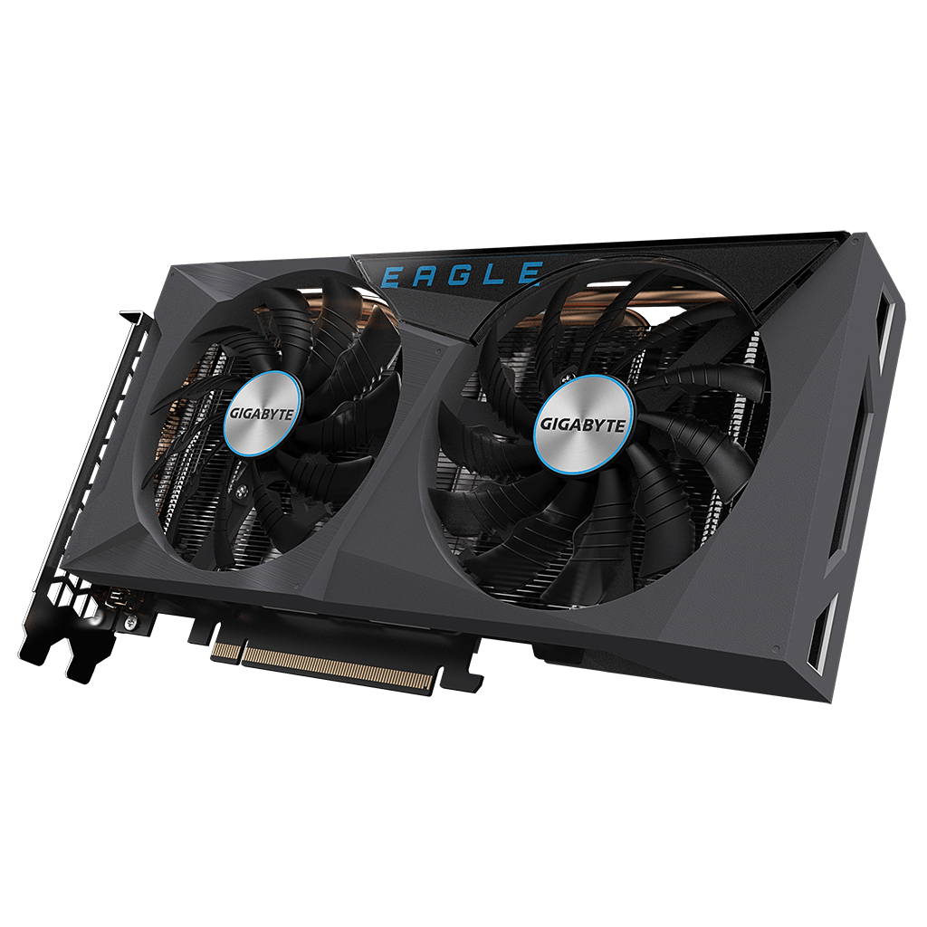 Відеокарта GIGABYTE GeForce RTX3060 12Gb EAGLE LHR (GV-N3060EAGLE-12GD 2.0) - зображення 3