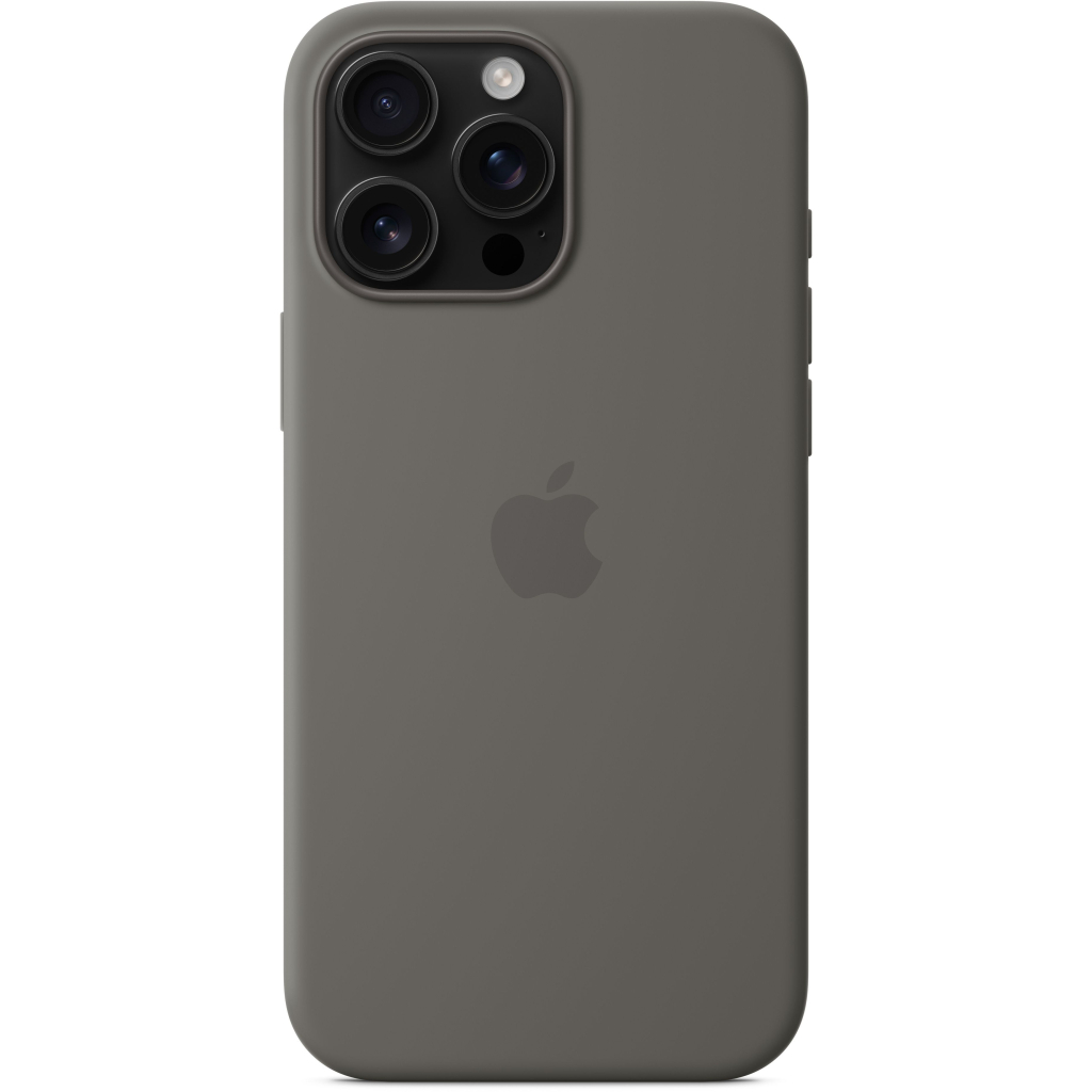 Чохол до мобільного телефона Apple iPhone16 Pro Max Silicone Case with MagSafe - Stone Gray (MYYV3ZM/A) - зображення 4