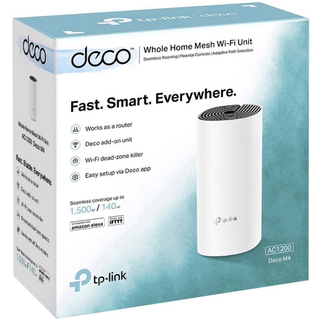 Точка доступу Wi-Fi TP-Link DECO-M4-1-PACK - зображення 3
