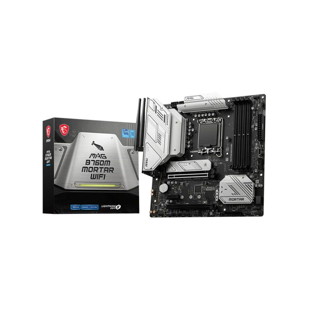 Материнська плата MSI MAG B760M MORTAR WIFI - зображення 1