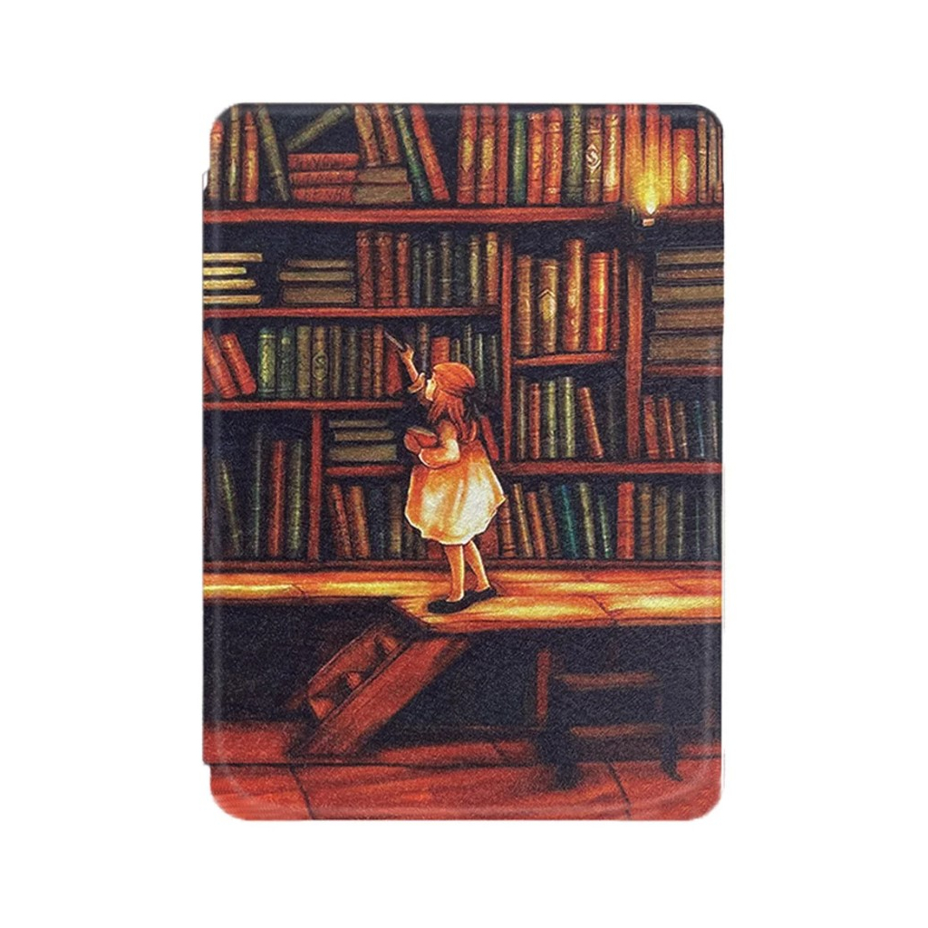 Чохол до електронної книги BeCover Smart Case Amazon Kindle Paperwhite 12th Gen. 2024 7"/Colorsoft (2024) Library Girl (712856) - зображення 2