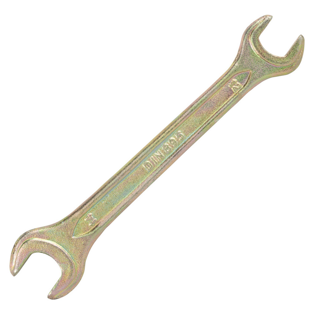 Ключ Sigma ріжковий 12x14мм жовтий цинк (6025141) - зображення 4