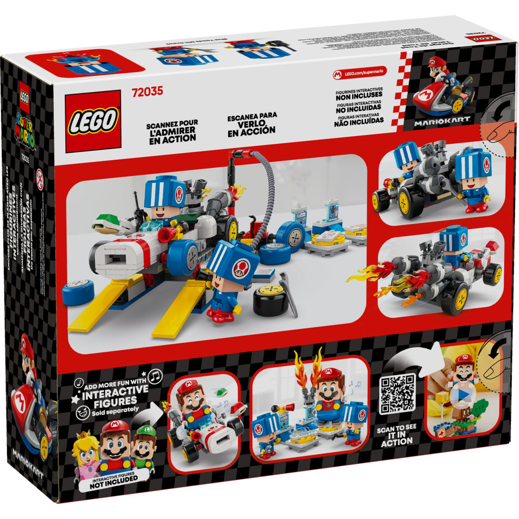 Конструктор LEGO Super Mario Mario Kart – Toad''s Garage (72035) - зображення 8
