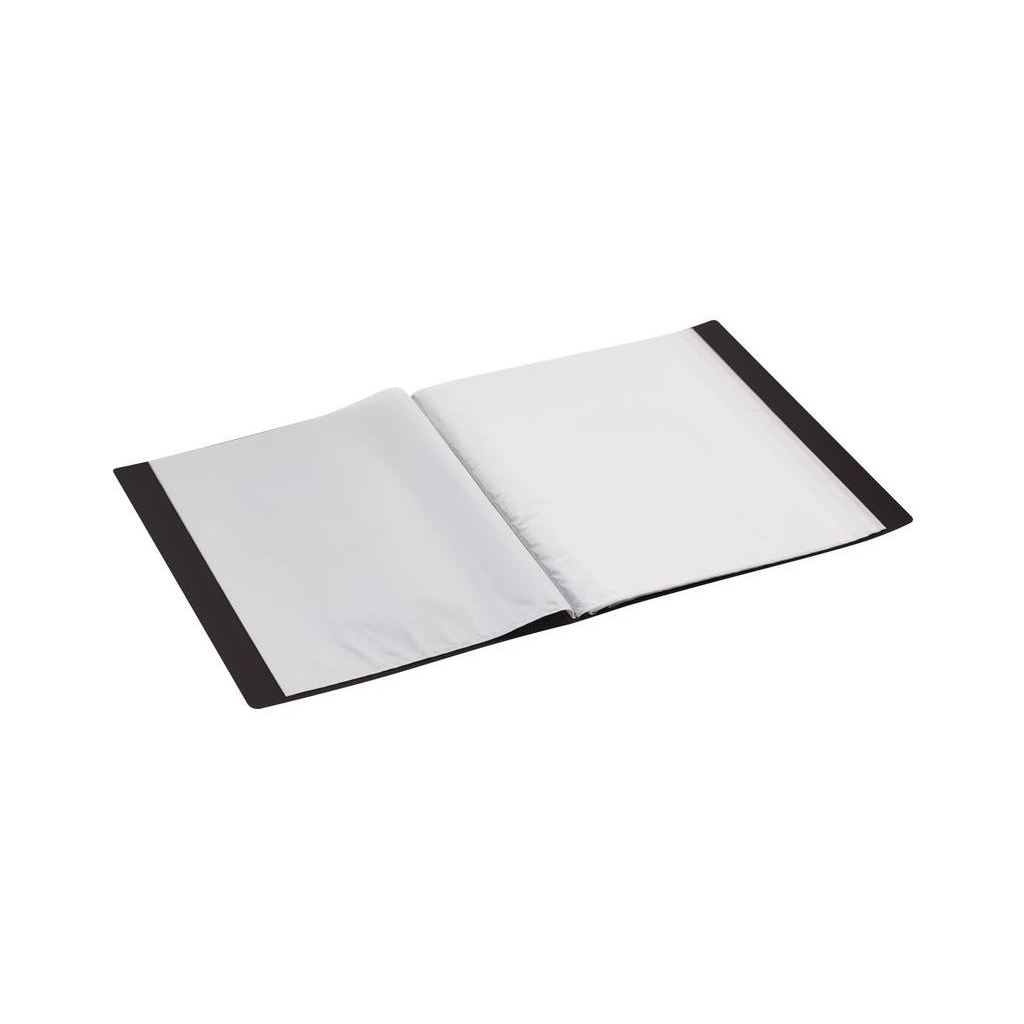 Папка з файлами Economix А4 з 60 файлами, чорна (E30606-01) - изображение 2