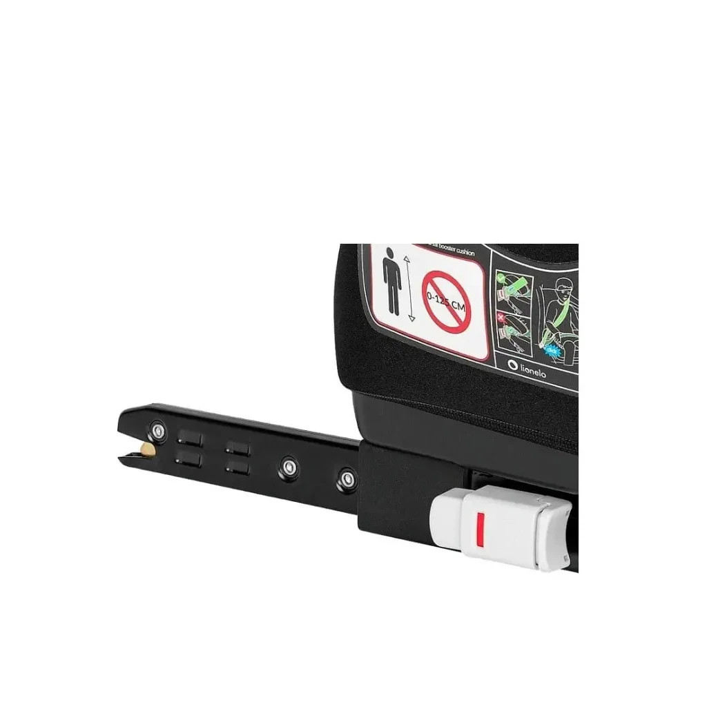 Автокрісло Lionelo Luuk Fix I-Size 15-36 кг бустер Grey Stone (LO-LUUK FIX I-SIZE GREY STONE) - зображення 6